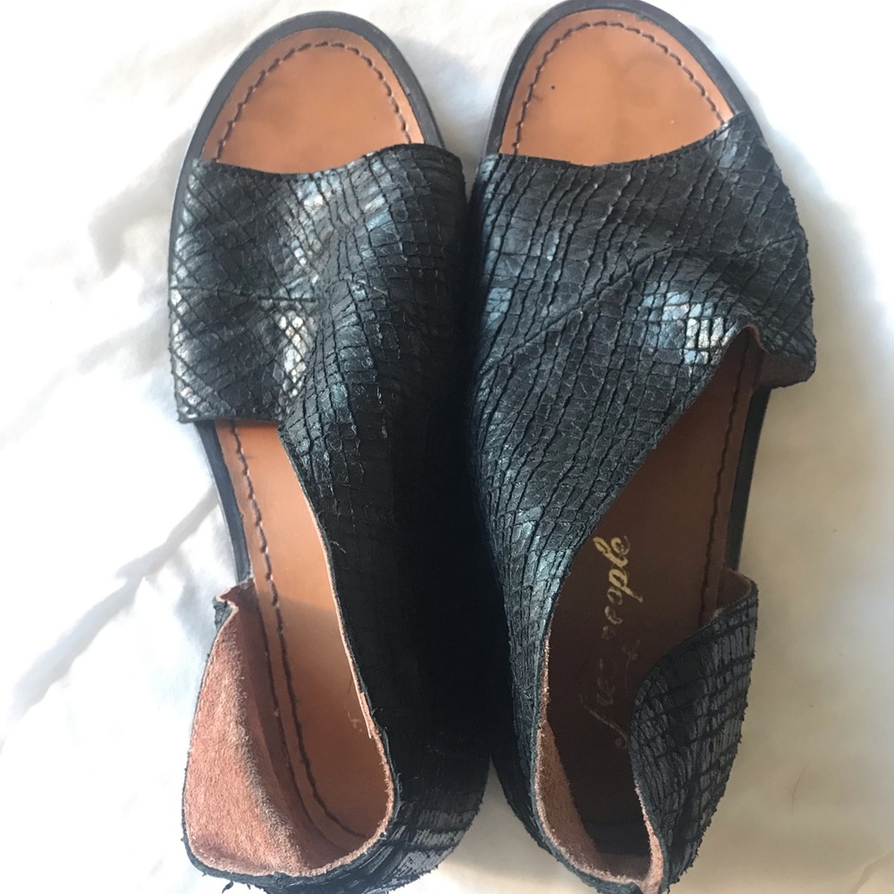 Free People Mont Blanc Leather Sandal
